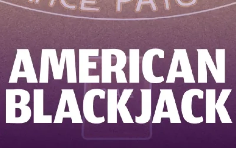 Enjoy the American Blackjack game on the Glory Casino website.