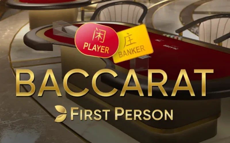 Enjoy First Person Baccarat on the Glory Casino website.
