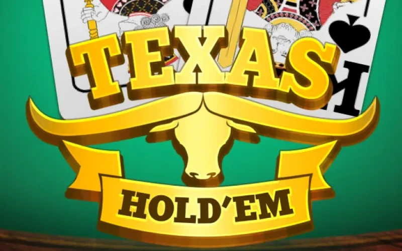 Select Texas Hold'em Poker to play at Glory Casino.