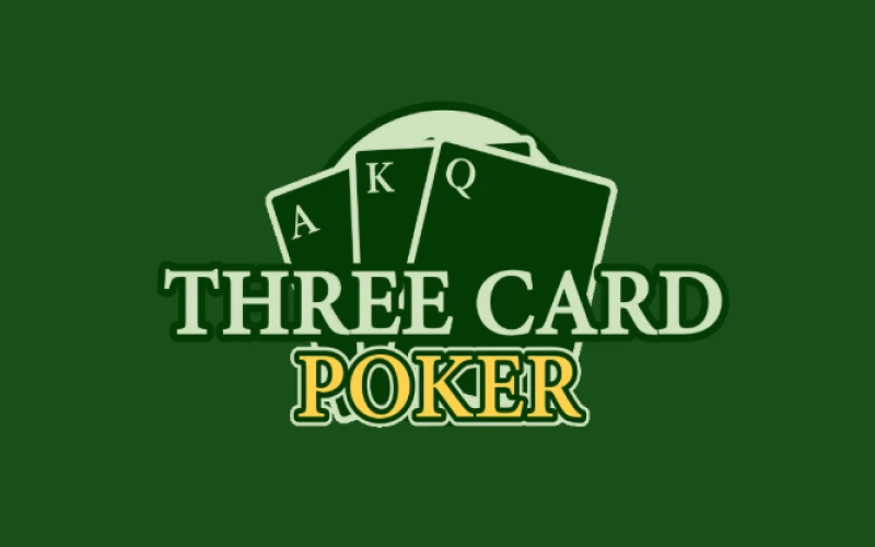 Three Card Poker is very easy to play, so give it a try at Glory Casino.